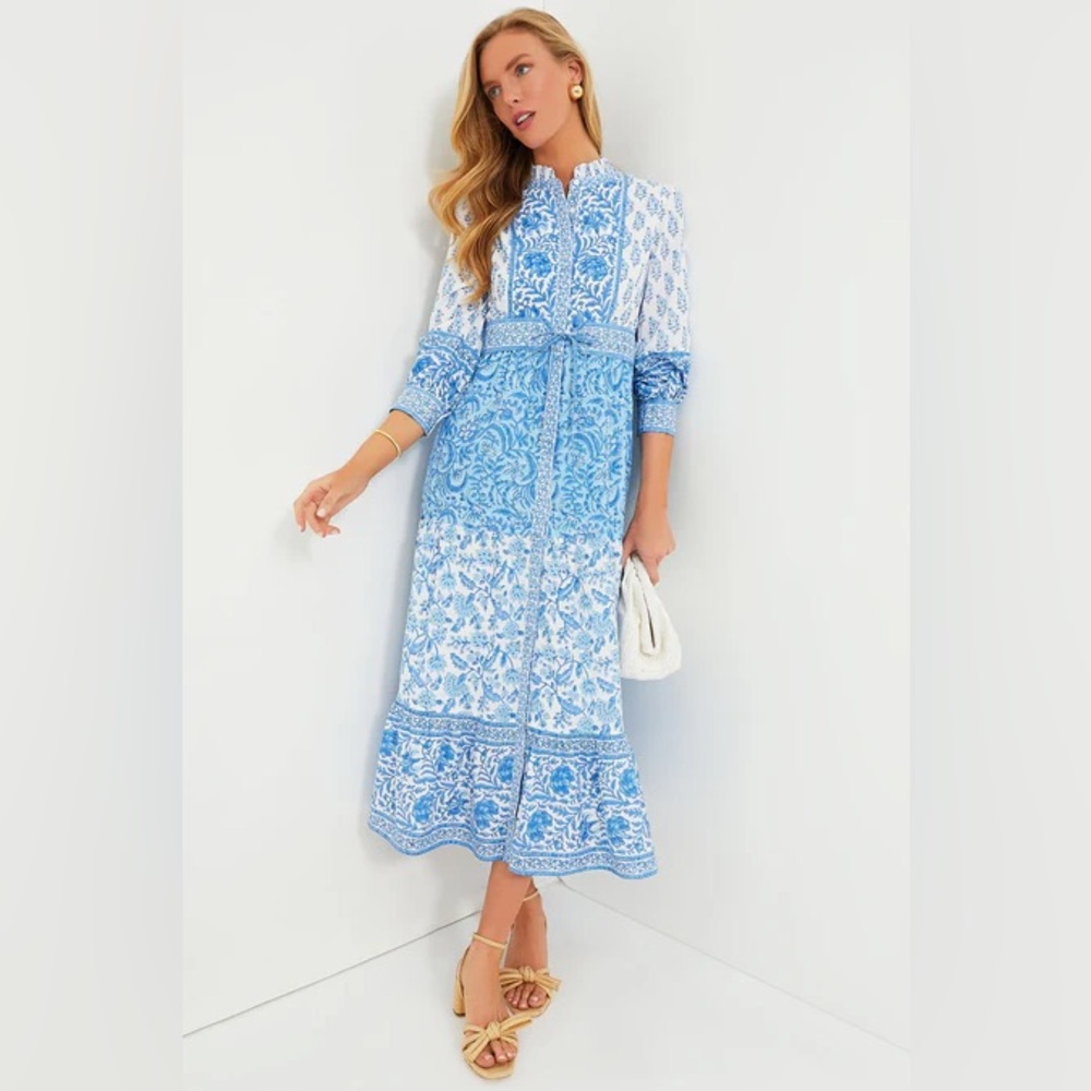 Pink City Prints Ocean Mix Gemma Dress